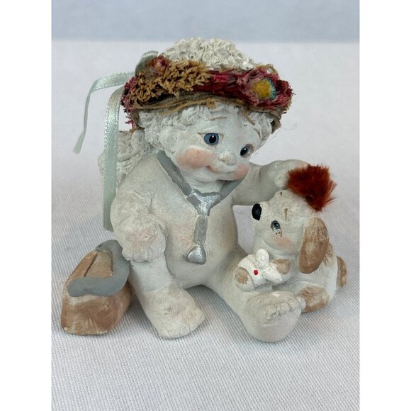 Dreamsicles "All Better" Figurine Kristins 1996 Veterinarian Puppy - Picture 1 of 8